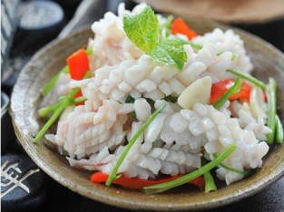 Mực xào ớt chuông