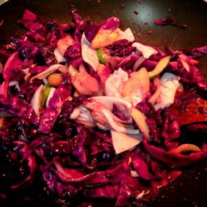 Cách làm mực xào rau củ