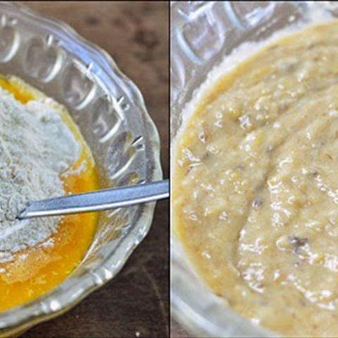 Cách làm muffin chuối