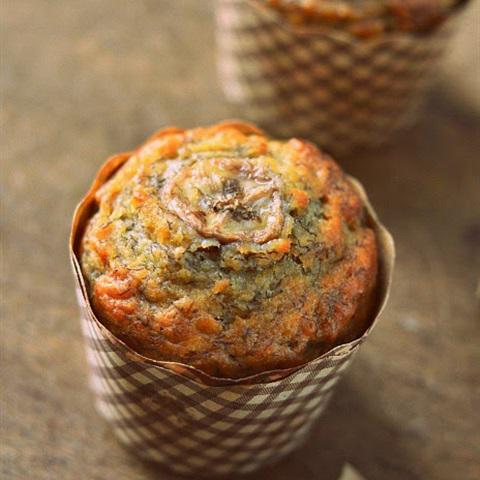 Cách làm muffin chuối
