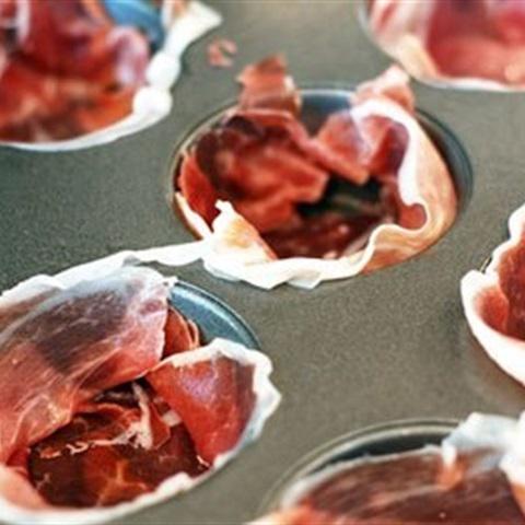 Cách làm muffin trứng thịt xông khói