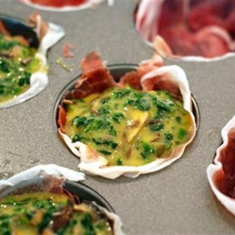 Cách làm muffin trứng thịt xông khói