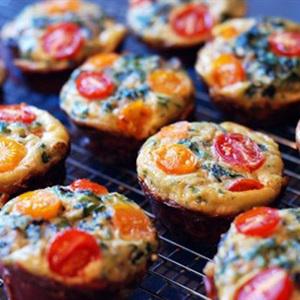 Cách làm muffin trứng thịt xông khói