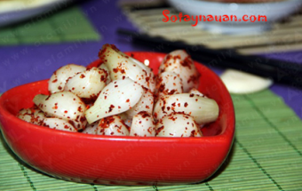 Muối dưa hành ngon ăn tết thôi nào