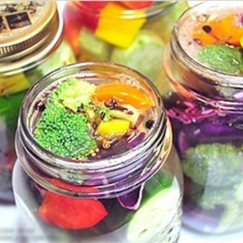 Cách làm muối dưa ngũ sắc