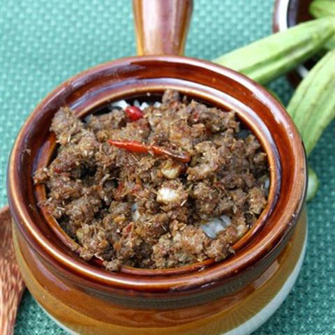 Cách làm muối sả mắm ruốc kho