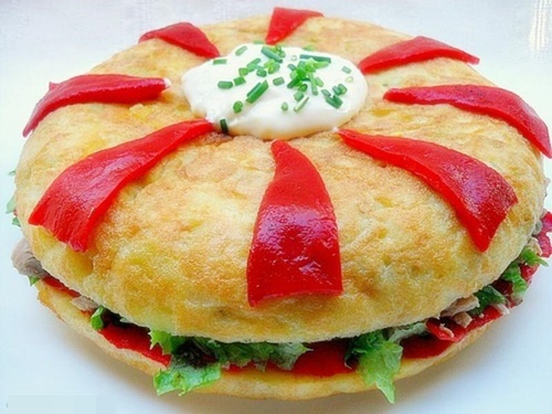 Mướp đắng nhồi bí đỏ  vừa đẹp dáng lại đẹp da