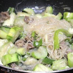 Cách làm mướp xào mề gà