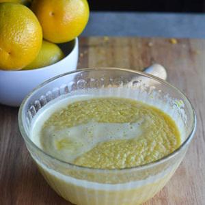 Cách làm mứt bơ cam