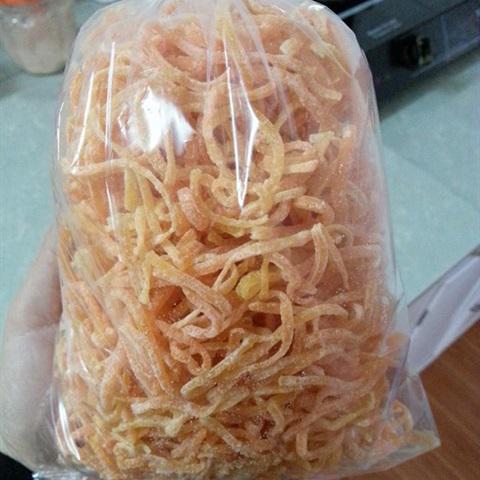 Cách làm mứt cà rốt bào sợi