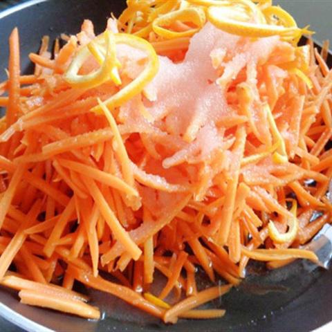 Cách làm mứt cà rốt sợi
