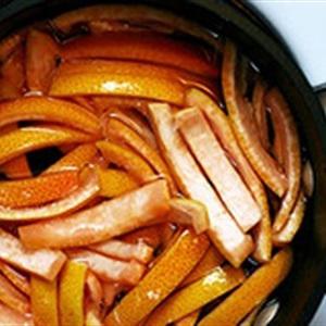 Cách làm mứt cùi bưởi