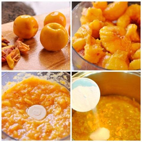 Cách làm mứt đào