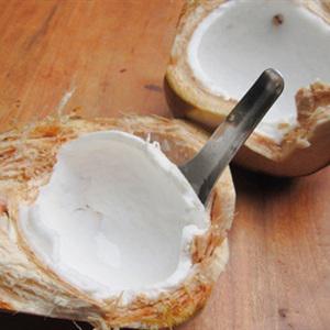 Cách làm mứt dừa non