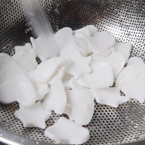 Cách làm mứt dừa non