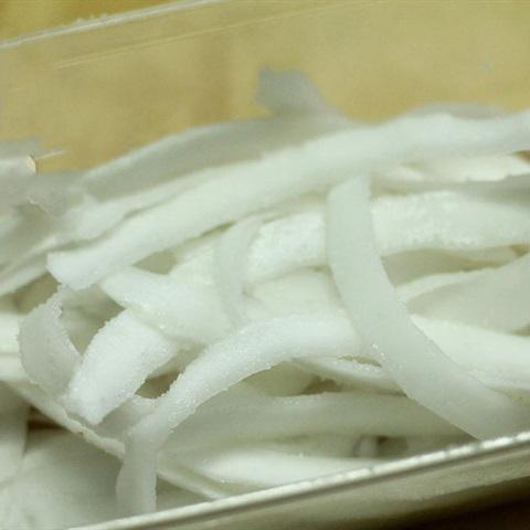 Cách làm mứt dừa sầu riêng