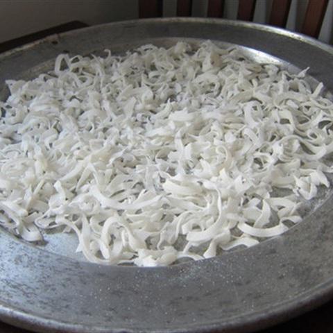 Cách làm mứt dừa sợi