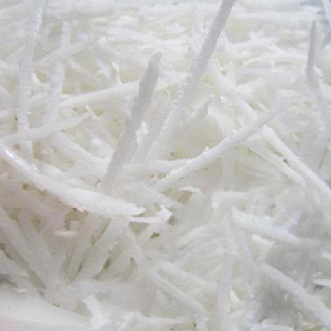 Cách làm mứt dừa vị lá dứa