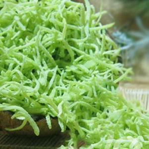 Cách làm mứt dừa vị lá dứa