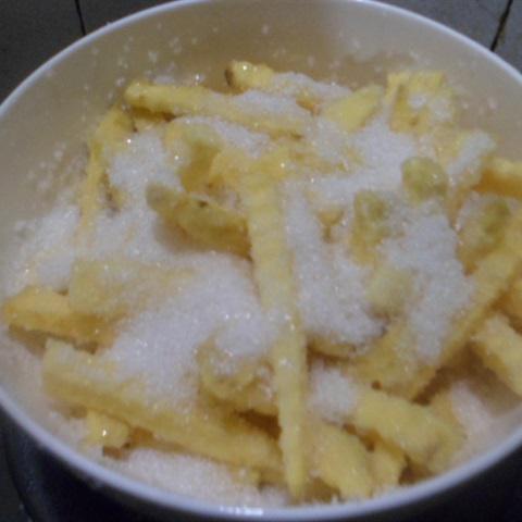 Cách làm mứt khoai lang trắng