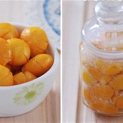 Cách làm mứt quất hình hoa