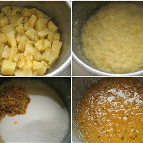 Cách làm mứt thơm chanh dây