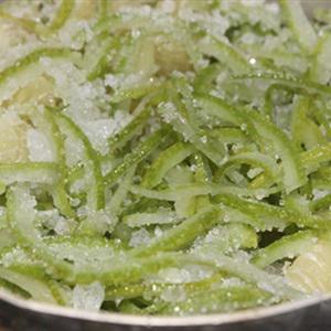 Cách làm mứt vỏ bưởi dẻo