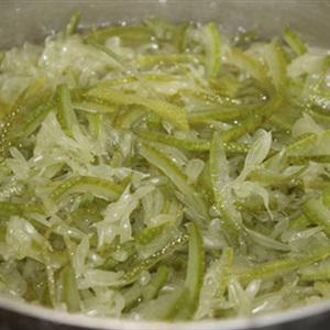 Cách làm mứt vỏ bưởi dẻo