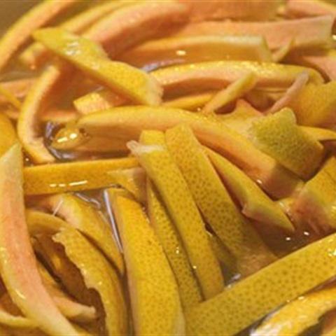 Cách làm mứt vỏ bưởi