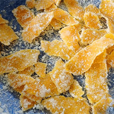 Cách làm mứt vỏ cam chua ngọt