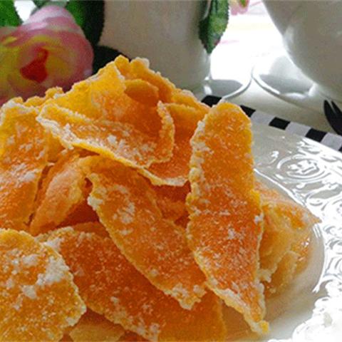 Cách làm mứt vỏ cam chua ngọt