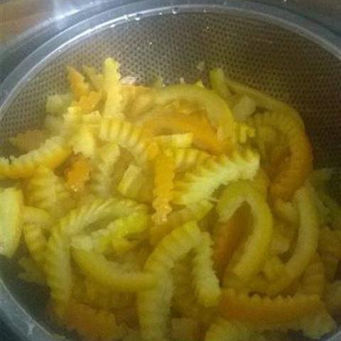 Cách làm mứt vỏ cam dẻo