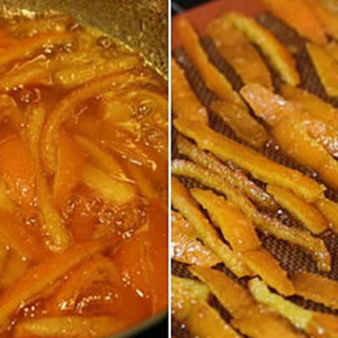 Mứt vỏ cam nhúng chocolate