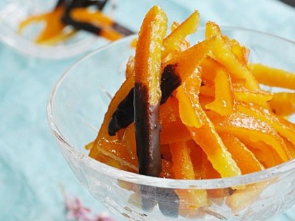 Mứt vỏ cam nhúng chocolate