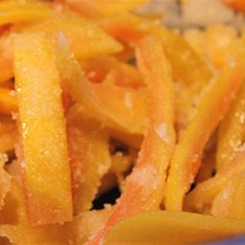 Cách làm mứt vỏ trái bưởi