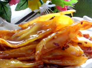 Mứt xoài cay chua chua ngọt ngọt