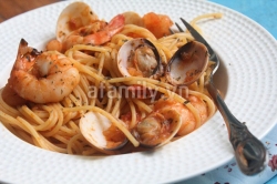 Mỳ Ý hải sản ngon chưa từng thấy!