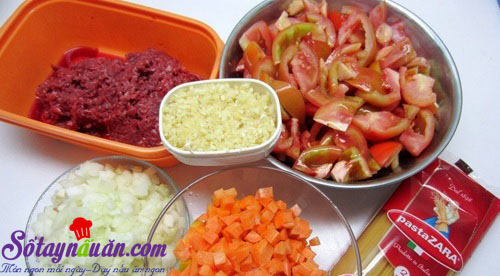 Mỳ ý sốt bò bằm tiếp thêm năng lượng cho ngày mới