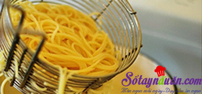 Mỳ ý sốt bò bằm tiếp thêm năng lượng cho ngày mới