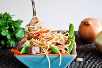 Mỳ Ý thịt bò xốt cay ngon mắt ngon miệng