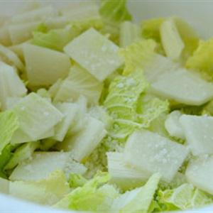 Cách làm nabak Kim chi