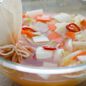 Cách làm nabak Kim chi