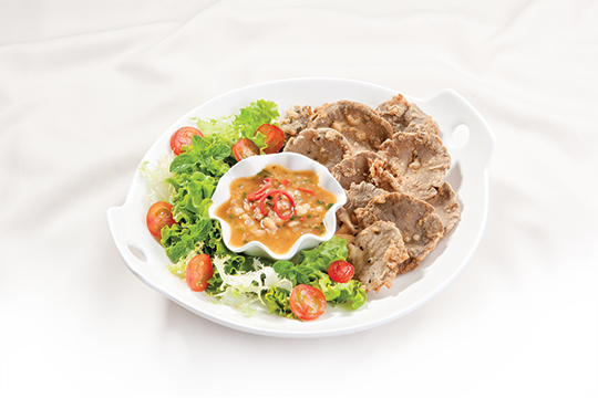 Nấm chiên xốt tôm