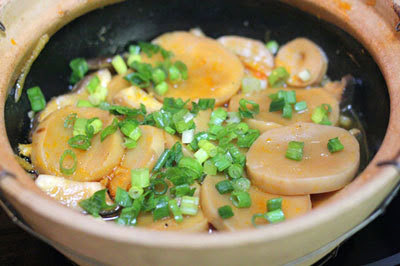 Nấm đùi gà kho gừng