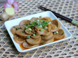 Nấm đùi gà kho gừng