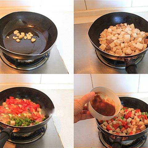 Cách làm nấm đùi gà xào cay