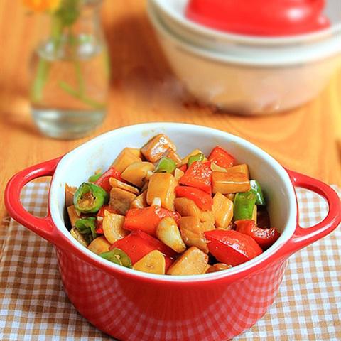 Cách làm nấm đùi gà xào cay