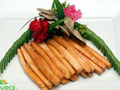 Nấm đùi gà xào tỏi