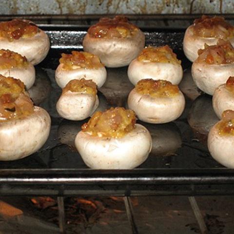 Cách làm nấm nhồi thịt nướng