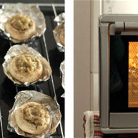 Cách làm nấm nhồi tôm nướng